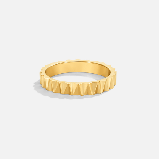 Radiant Spiked Ring – FIORENE