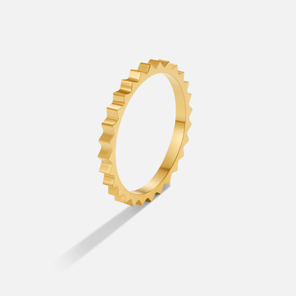 Radiant Spiked Ring – FIORENE