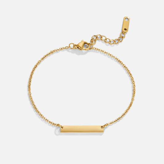 Minimalist Bar Bracelet – FIORENE