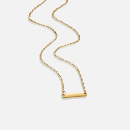 Polished Beam Necklace – FIORENE