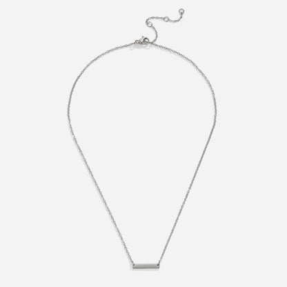 Arctic Minimalist Bar Necklace – FIORENE