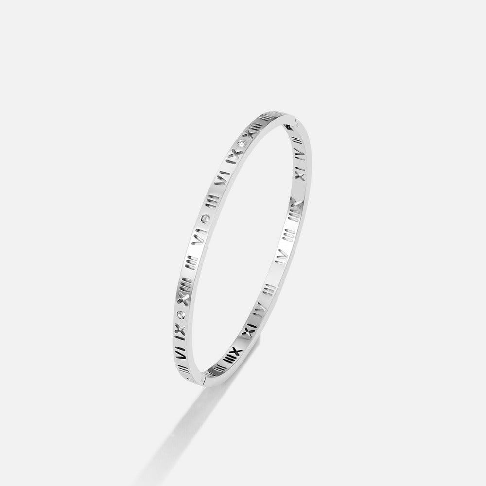 Silver Roman Timeless Bracelet – FIORENE