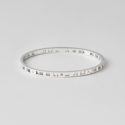 Silver Roman Timeless Bracelet – FIORENE