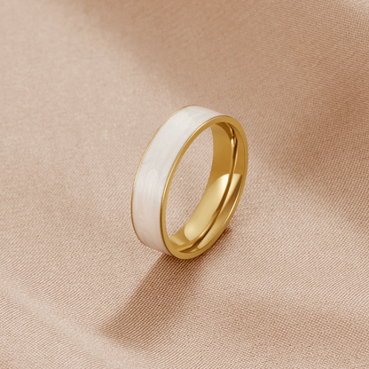 Iconic Golden Iridescent Ring – FIORENE