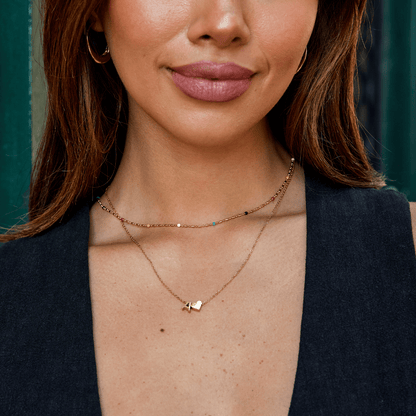 Minimalist Kaleidoscope Choker – FIORENE