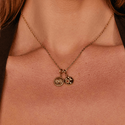 Zenith Metallic Prism Necklace – FIORENE