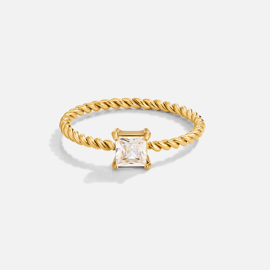 Twisted Princess Ring – FIORENE