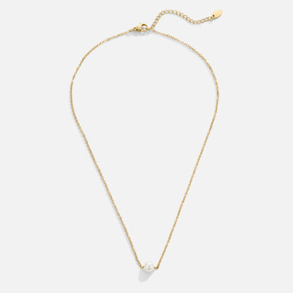Luminous Minimalist Golden Pearl Strand – FIORENE