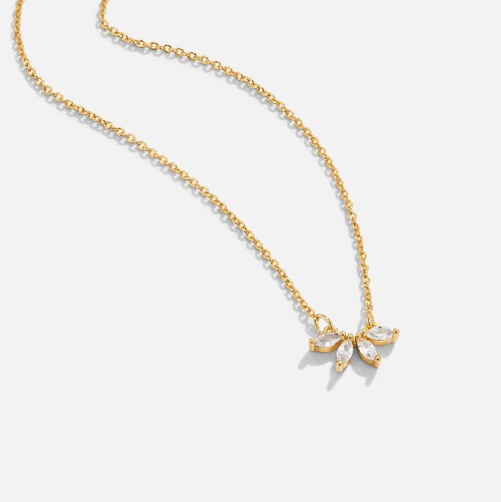 Marquise Fan Gilded Necklace – FIORENE