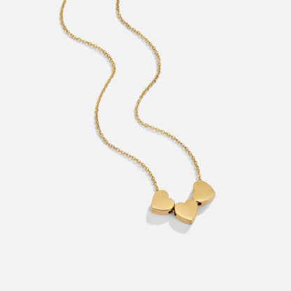 Triple Heart Necklace – FIORENE