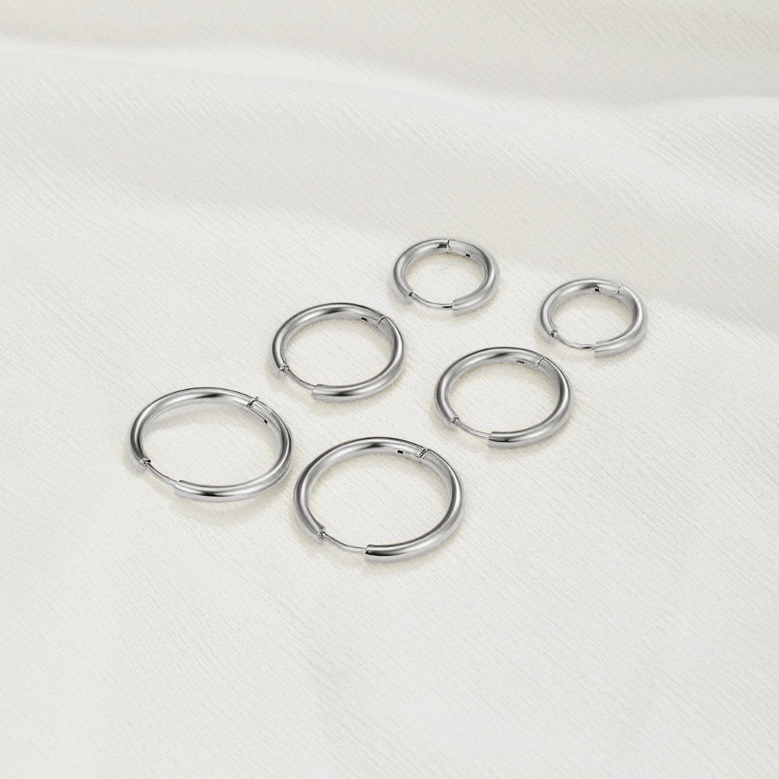 Arctic Essential Trio Hoops – FIORENE