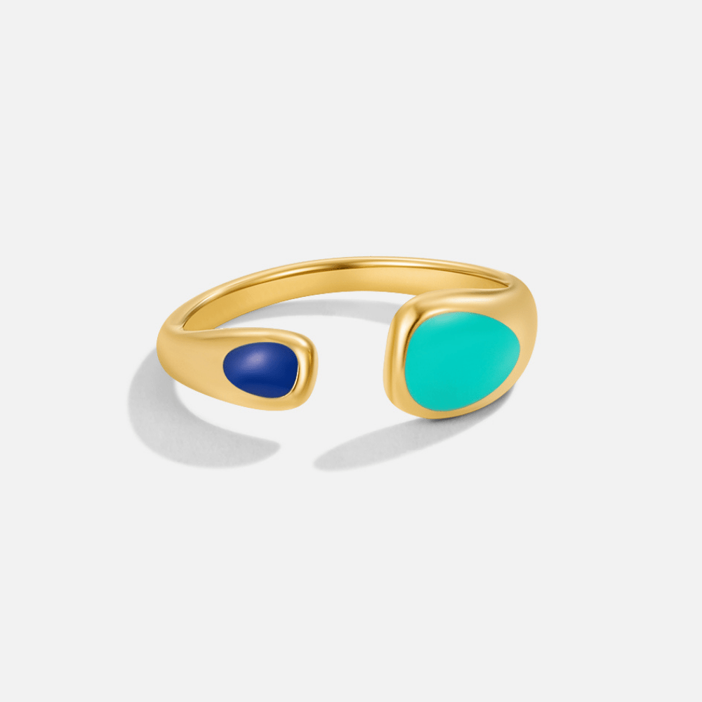 Radiant Azure Ring – FIORENE