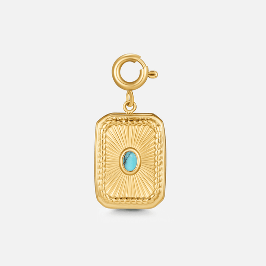 Radiant Turquoise Charm – FIORENE