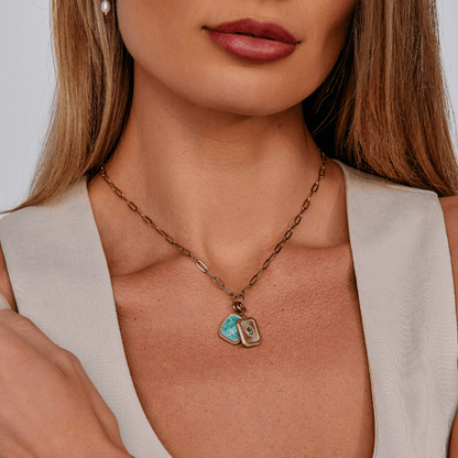 Radiant Turquoise Charm – FIORENE