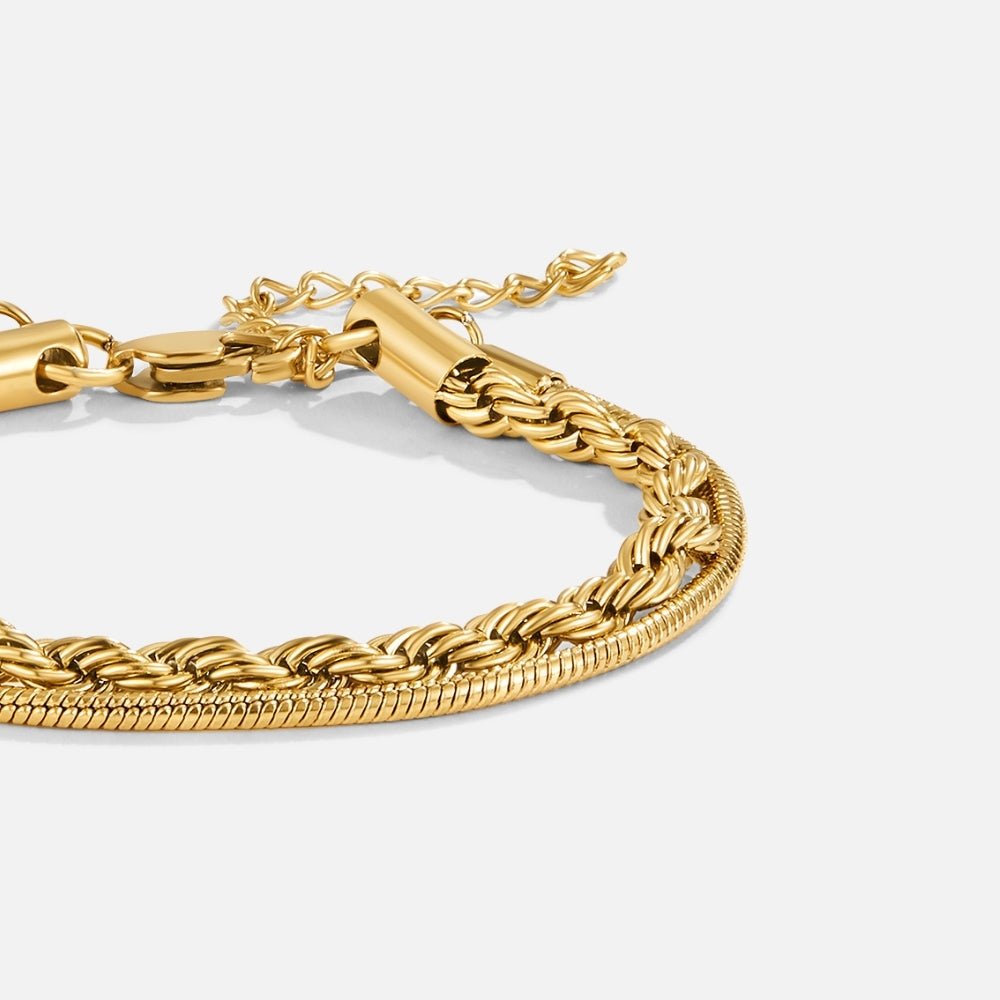 Snake Rope Layer Bracelet – FIORENE