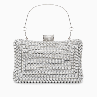 Radiant Crystal Box Clutch – FIORENE