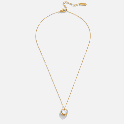 Pearl Heart Necklace – FIORENE