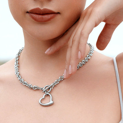 Vittoria Heart Chain Set – FIORENE