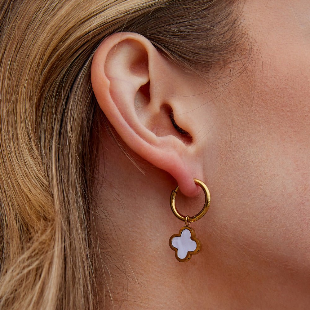 Urban Radiant Clover Earrings – FIORENE