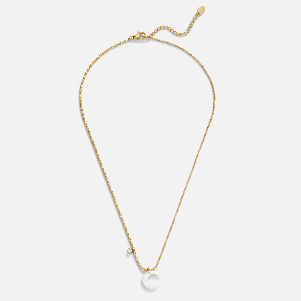 Radiant Initial Necklace – FIORENE