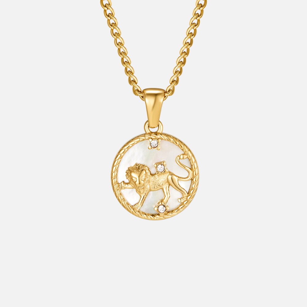 Radiant Aries Zodiac Necklace – FIORENE