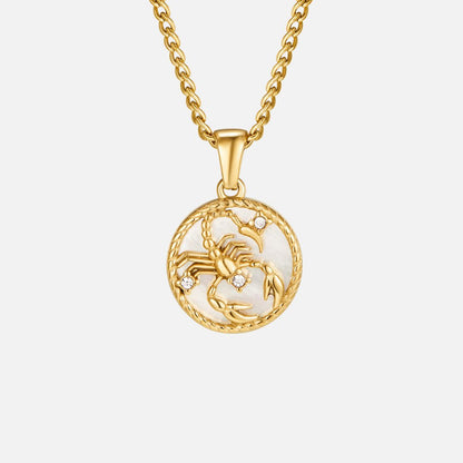 Radiant Aries Zodiac Necklace – FIORENE