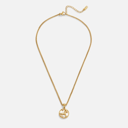 Radiant Aries Zodiac Necklace – FIORENE