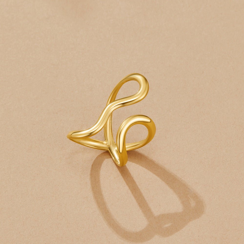 Infinity Sculpt Ring – FIORENE