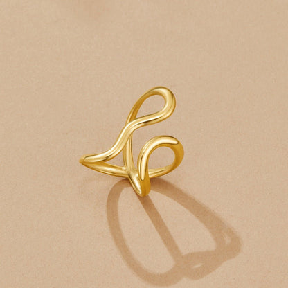 Infinity Sculpt Ring – FIORENE