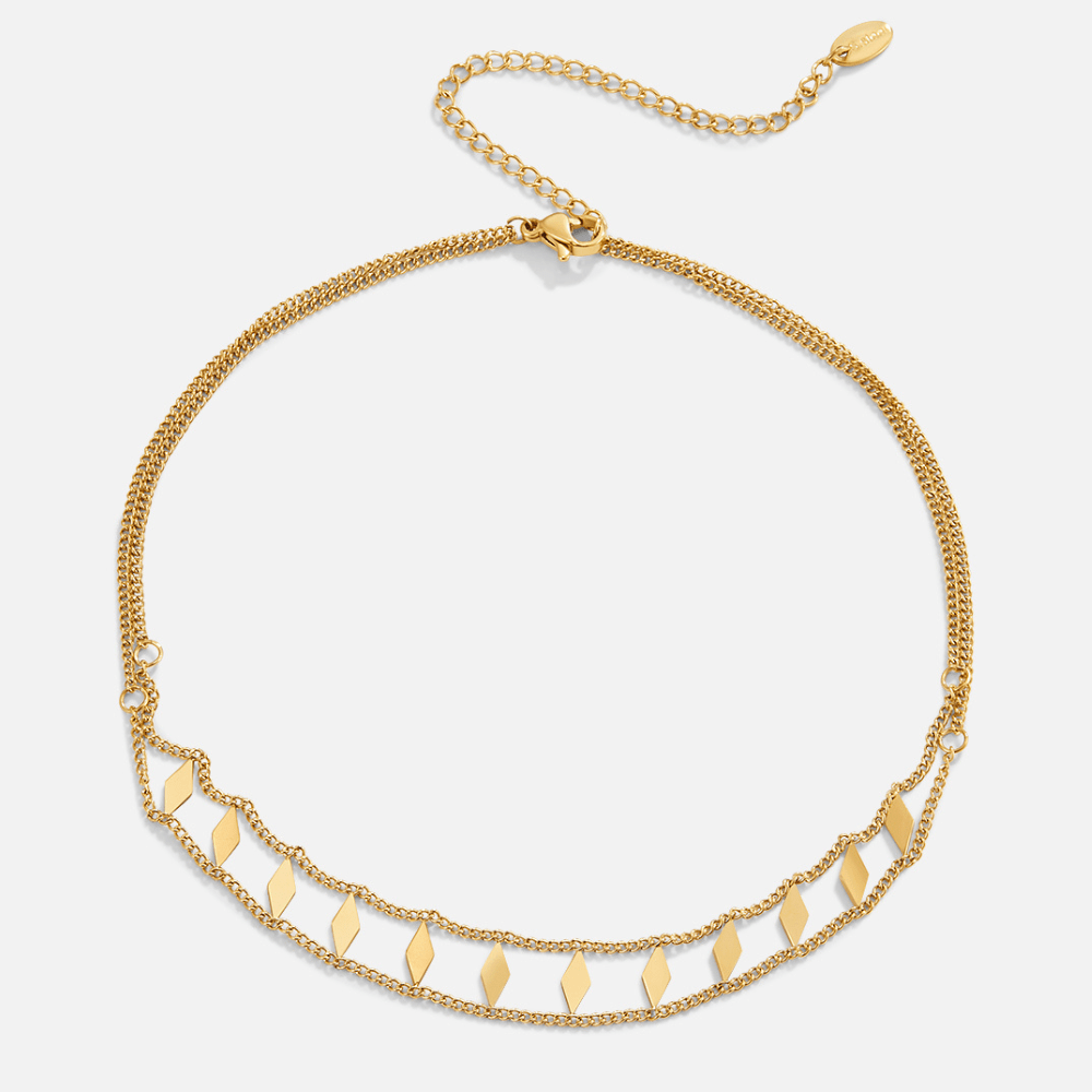 Openwork Band Necklace – FIORENE
